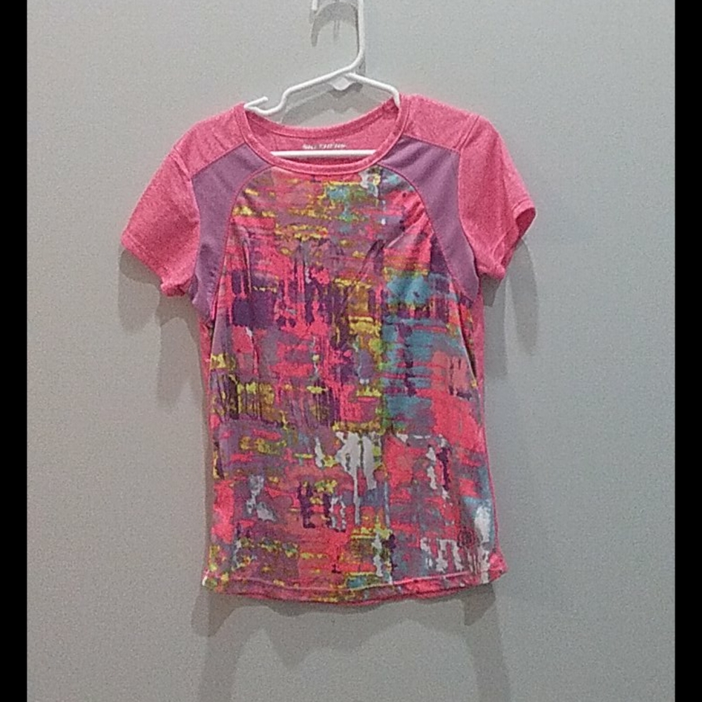 It's a colorful athletic shirt